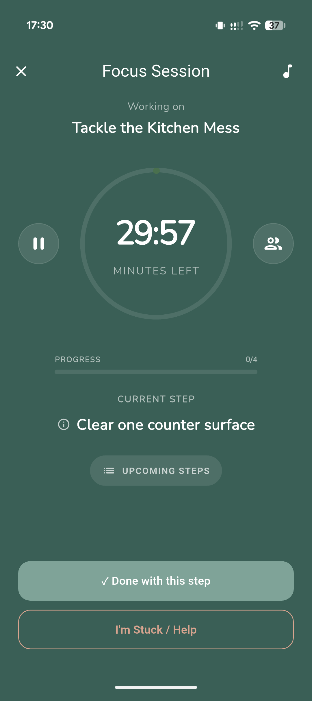 Focus Session Timer